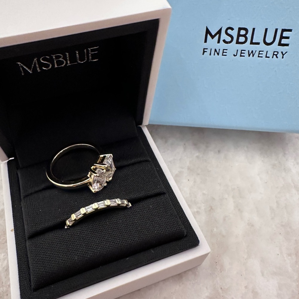 Gold Women's Bridal Set /Ring Set